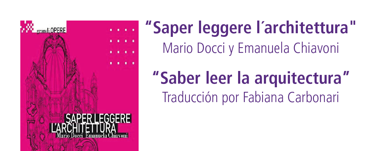 “Saper leggere l´architettura”: Premio a su traducción al español 