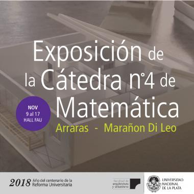 Exposición de la Cátedra 4 de Matemática