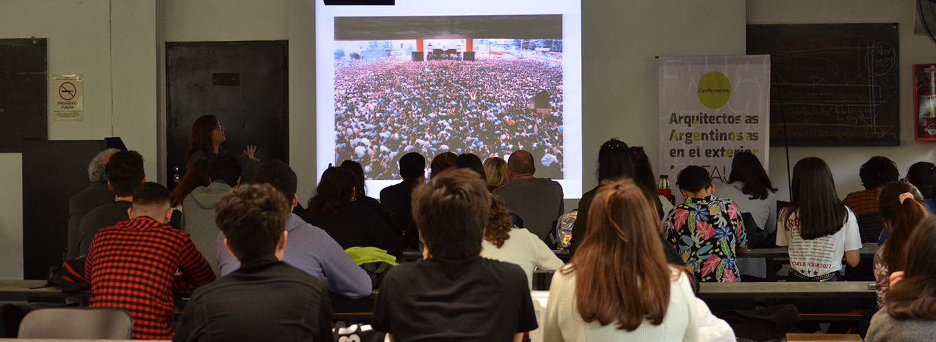 Melisa Pesoa participó en el ciclo “Arquitectos/as argentinos/as en el exterior”