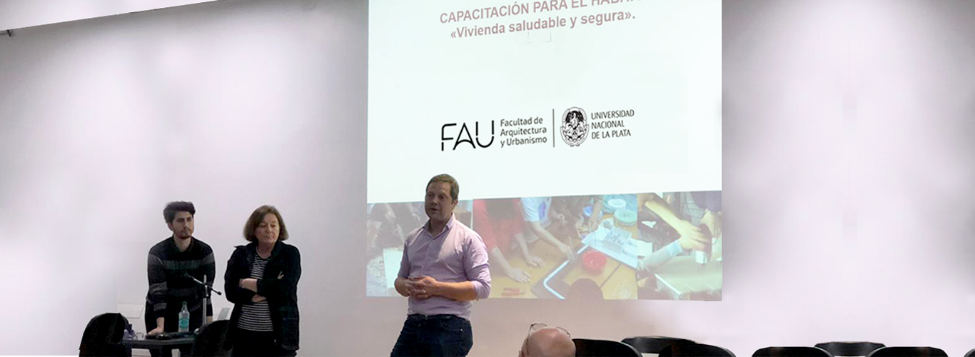 Una nueva edición del curso “Vivienda saludable y segura” comenzó en la FAU