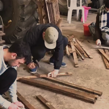 Taller de construcción con pallets, una propuesta de Extensión en 3 municipios bonaerenses