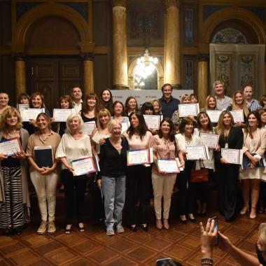 El Municipio distinguió a la Arqa. Olga Ravella por su aporte a la comunidad