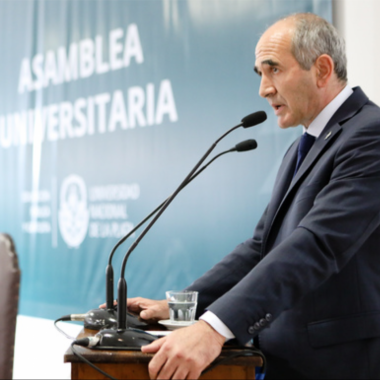 Martín López Armengol fue electo presidente de la UNLP