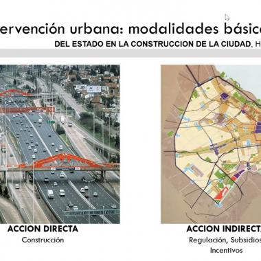 Formas de intervención en la ciudad