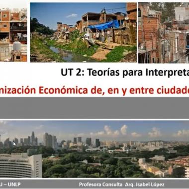 Organización Económica de, en y entre territorios. Prof. Consulta Arq. Isabel López