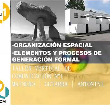 Organización espacial. Elementos y procesos de generación formal