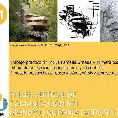 Dibujo de un espacio arquitectónico y su contexto. Observación, análisis y representación