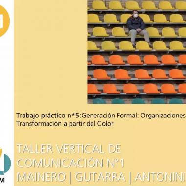 Generación formal. Organizaciones espaciales – transformación a partir del color