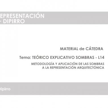 Metodología y aplicación de las sombras a la representación arquitectónica