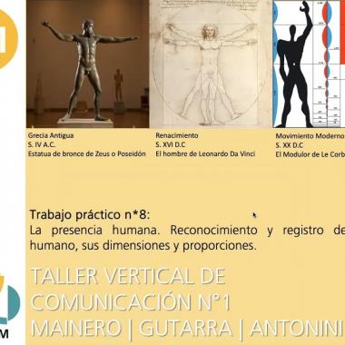 La presencia humana 1 – reconocimiento y registro del cuerpo humano, sus dimensiones y proporciones