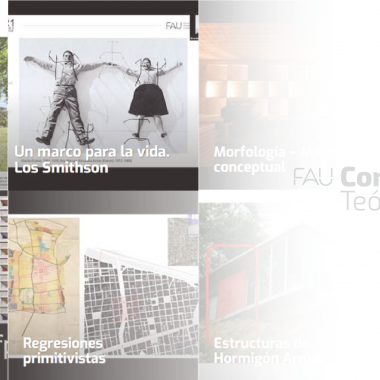 Contenidos Teóricos FAU: continúa el desarrollo de la plataforma para las producciones teóricas de la Facultad