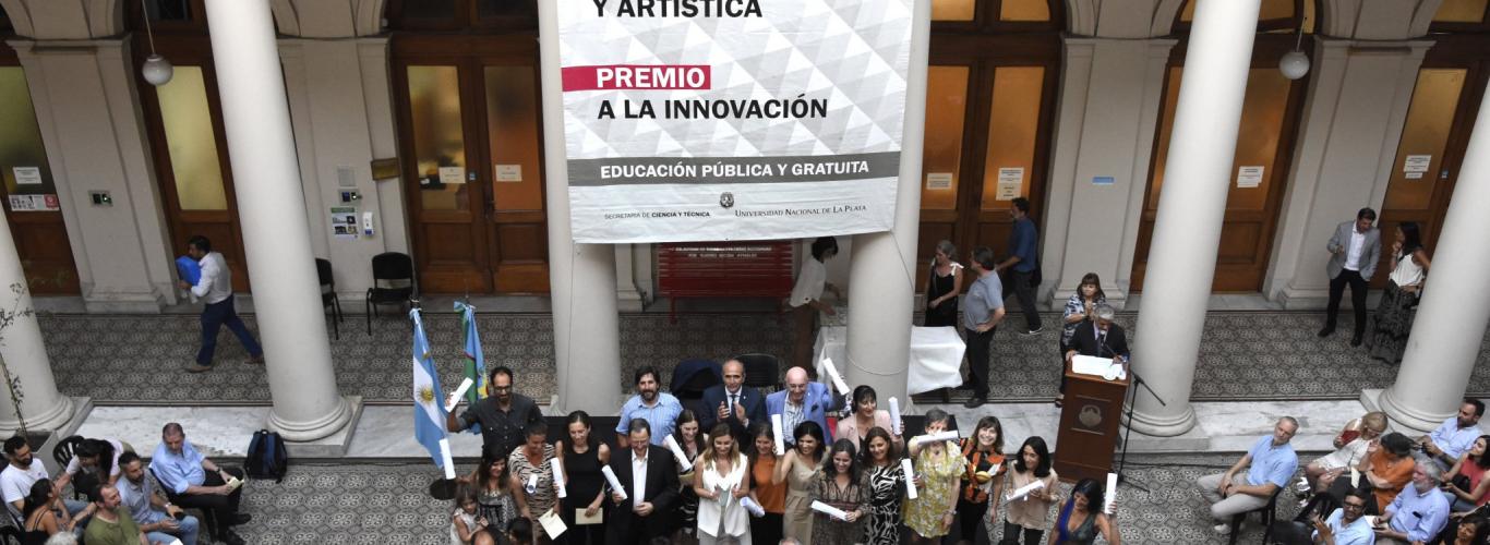 Un investigador y una investigadora FAU recibieron el Premio a la Labor Científica, Tecnológica y Artística UNLP