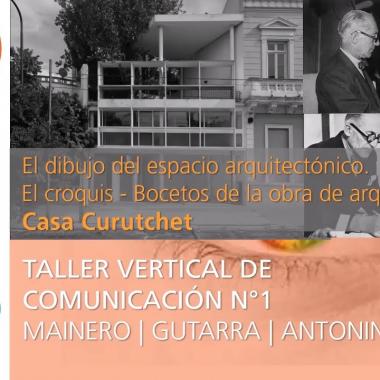 El dibujo del espacio arquitectónico. El cròquis – bocetos de la obra: casa curutchet