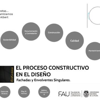 Charla: “El proceso constructivo en el diseño. Fachadas y envolventes singulares”