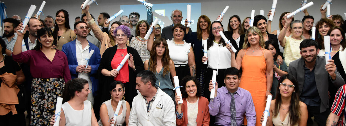 La UNLP distinguió a los/as mejores egresados/as de Posgrado
