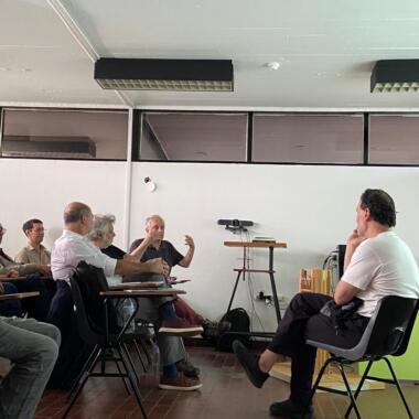 El Arq. Oscar Lorenti defendió su tesis de Maestría